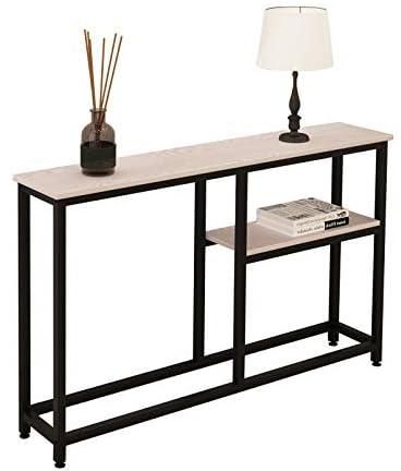 SDHYL Console Table, Sofa Table,Entry Table,Plant Table, Tall Table,Couch Table, Wall Table, Hallway Table,Entrance Table,Metal Frame, Sofa Tables for Living Room,Console Tables for Entryway