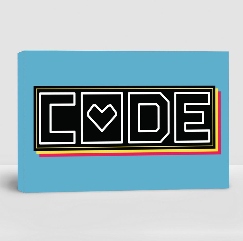 I Love Code Sticker