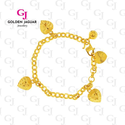 GJ Jewelry Emas Korea Bracelet - Audi Love Ace For Kids 9660404-1