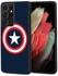 Protective Case Cover For Samsung Galaxy S21 Ultra Captain America