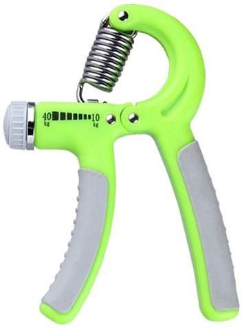 Generic JH-W06 Hand Grip with Adjustable Force 10-40 kg, Green/Grey
