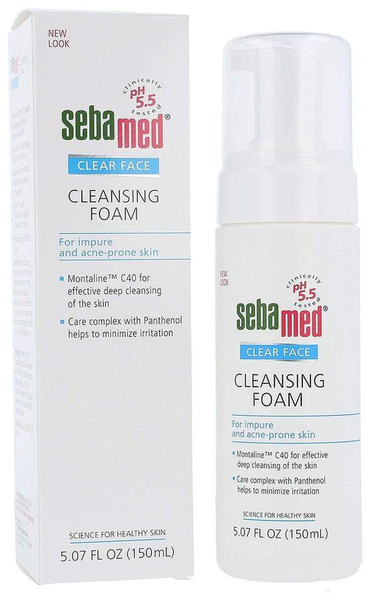 Sebamed Clear Face Cleansing Foam PH 5.5 For Acne Prone Skin