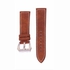 Washed Genuine Leather Replacement Band For Samsung Galaxy Watch3 41mm Yellowish Brown