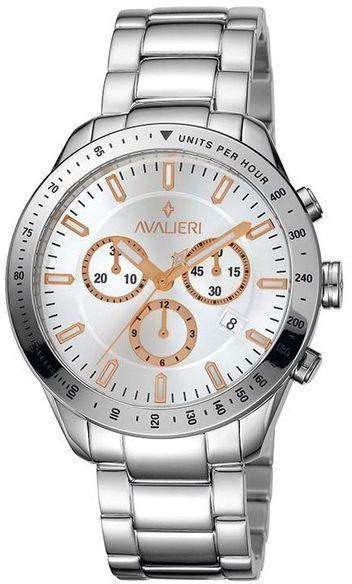 Avalieri AV1G060M0045 Stainless Steel Watch - Silver
