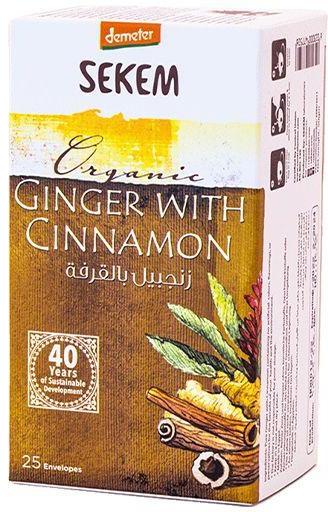 Sekem Ginger With Cinnamon Herbal Drink - 25 Bags