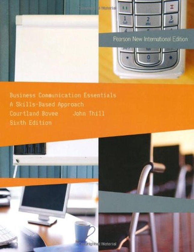 Pearson Business Communication Essentials: Pearson New International Edition ,Ed. :6