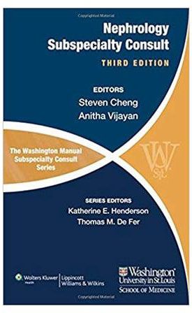The Washington Manual Subspecialty Consult Series Paperback 3