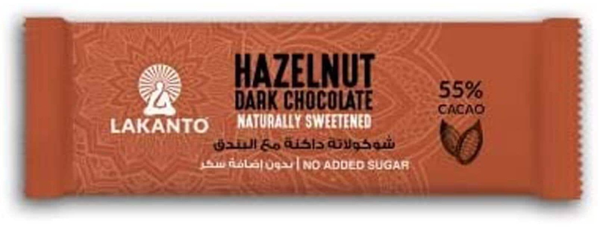 Lakanto Hazelnut Dark Chocolate - 30gm