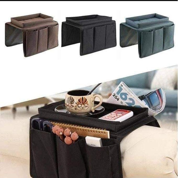 Couch Remote Holder Organizer With Tray