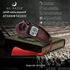 Al-Fajia Digital Portable Tasbih Counter Azan Clock Reminder Islamic Auto Prayer Time (Red Wood)