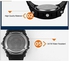 Generic 1049E Solar Energy Men Sports Watches Outdoor LED Fashion Digital Quartz Wristwatches - Red