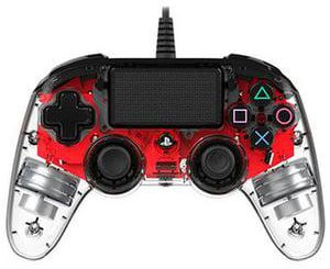Nacon PS4 Wired Illuminated Controller 3m Red