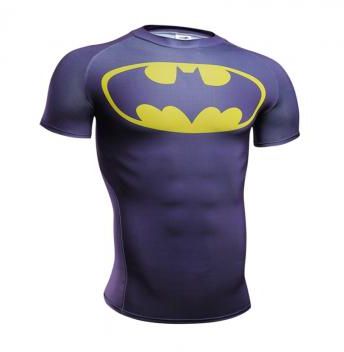 Sports tights short sleeve elastic fitness clothes men running training t-shirt colour 4 m