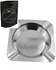 Stainless Steel Ashtray 3 Pcs + Zigor Special Bag