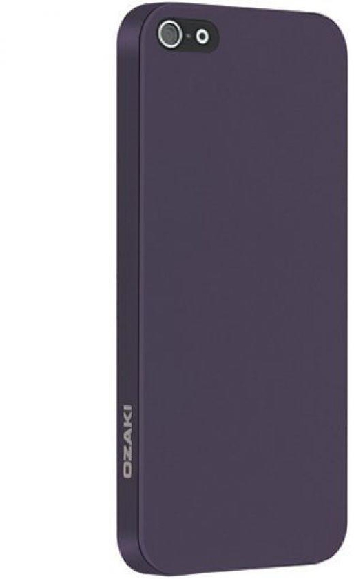 Ozaki OC530PU Ultra Slim & Light Weight Case for iPhone 5 - Purple
