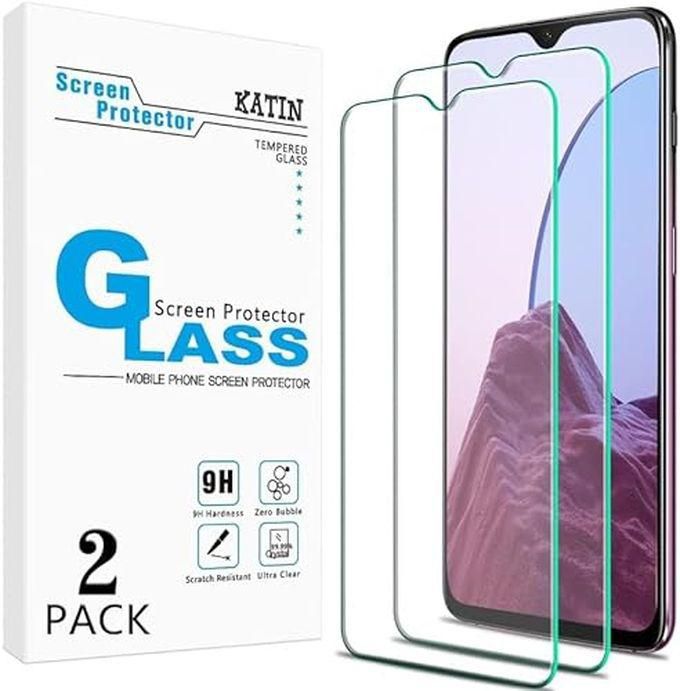 [2-Pack] KATIN Screen Protector Compatible For OnePlus 6T, OnePlus 6T McLaren, OnePlus 7 Tempered Glass, 0.33mm Ultra-Clear, Anti-Scratch, 9H Hardness, Bubble Free