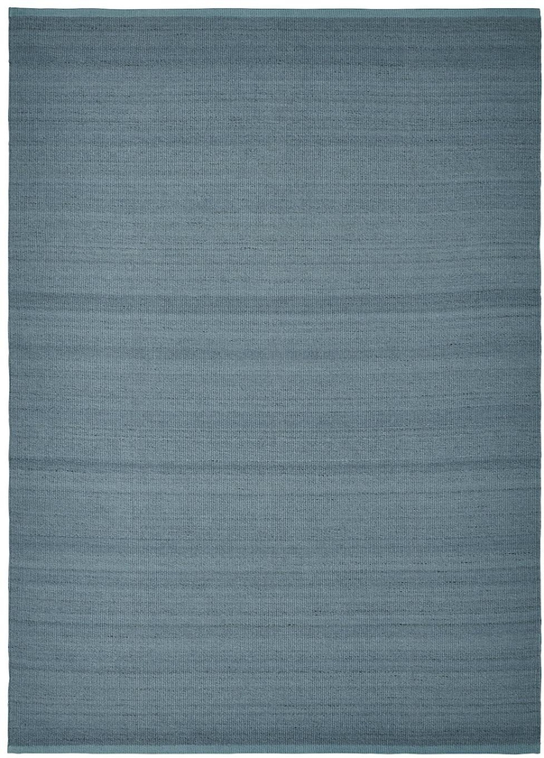 TIDTABELL Rug, flatwoven - grey-blue 200x300 cm