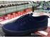 Leopard Men's Rubber Shoes Navy Blue