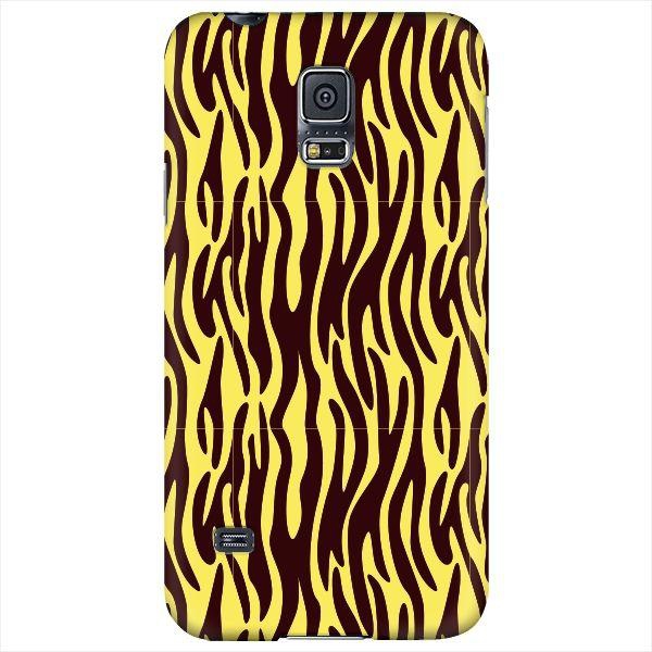 Stylizedd  Samsung Galaxy S5 Premium Slim Snap case cover Gloss Finish - Jungle Stripes