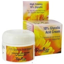 Reviva Labs, 10% Glycolic Acid Cream, 1.5 oz (42 g