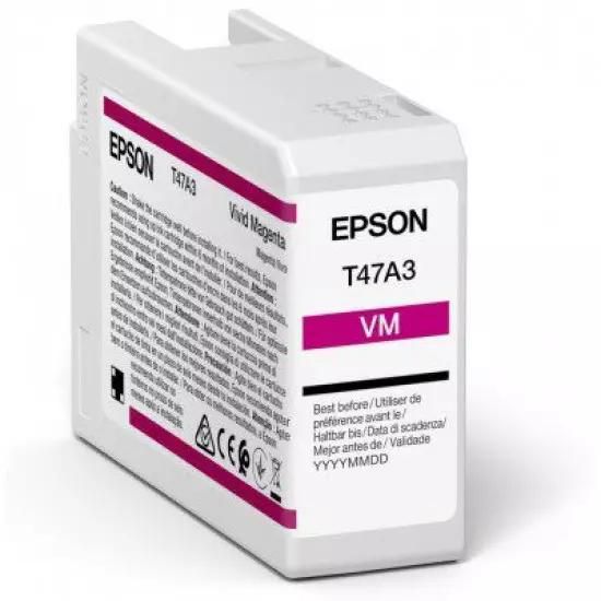 Epson Singlepack Vivid Magenta T47A3 Ultrachrome | Gear-up.me