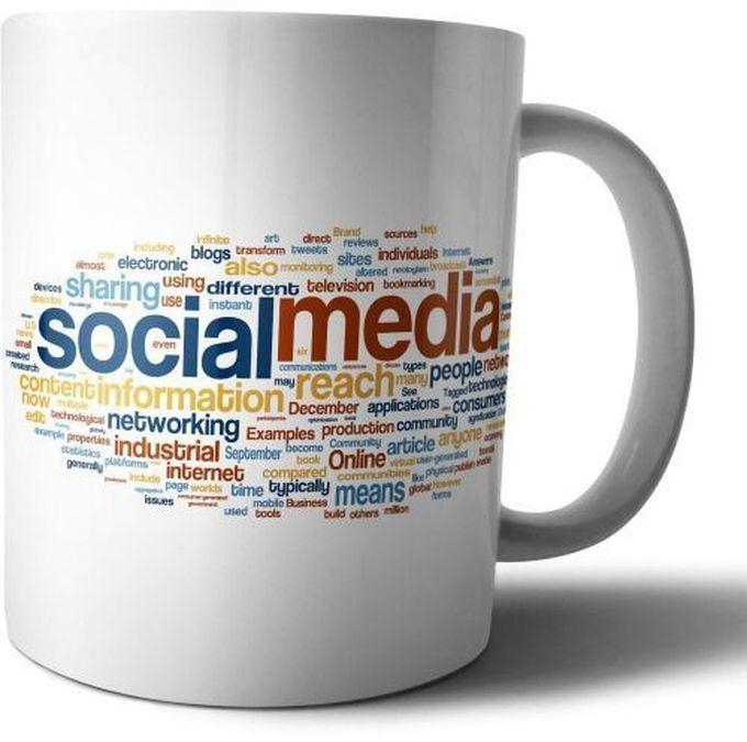 Social Media Ceramic Mug