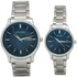 EYKI KM026 For Couple Round Silver Stainless Steel Dial [Analog, Casual Watch]