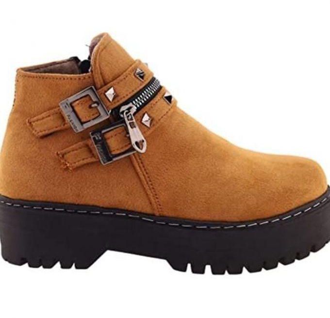 Ankle Boot For Women - Camel