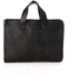 M&O Leather Documents Bag Men Handbag - Black