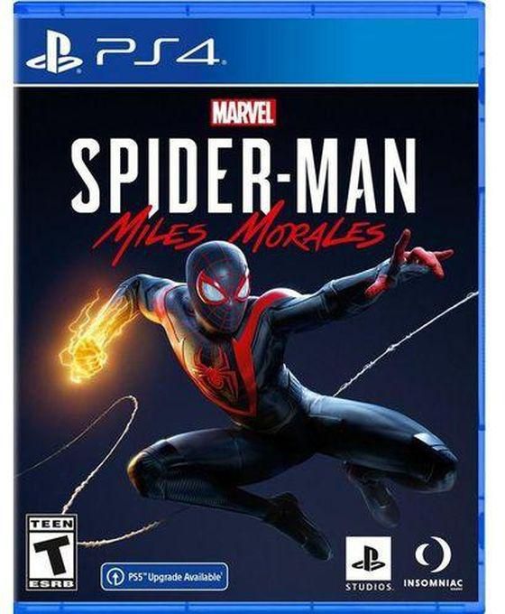Sony ps4 marvel Spiderman miles morale game for PlayStation 4
