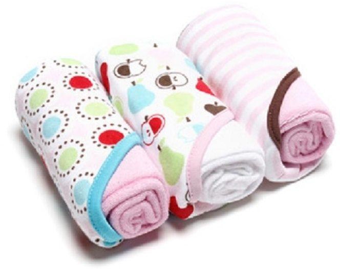 Luvable Friends Soft Hooded BabyTowels - 3 Pack