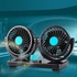 Car Fan Ventilador Air Conditioning Auto Cooler Double 360° 12V