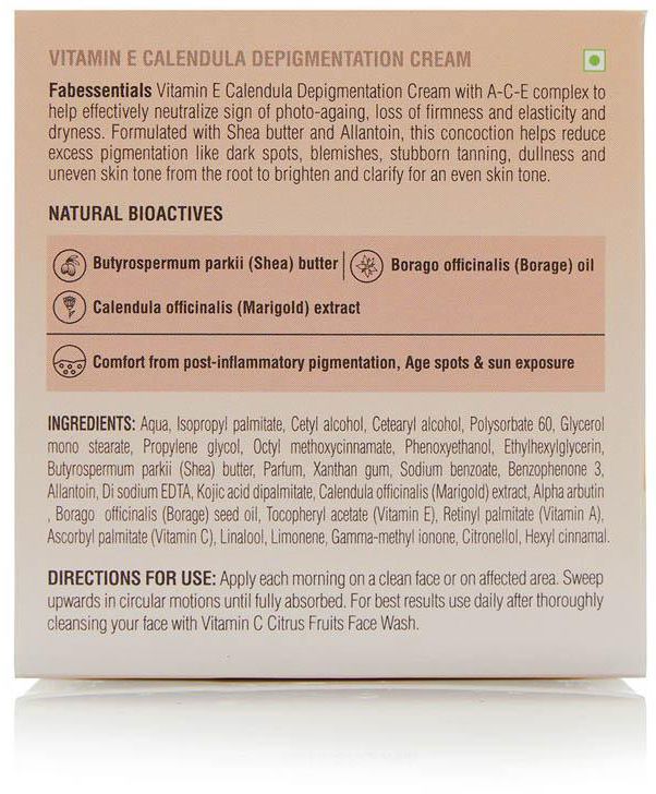 Fabindia - Fabessentials Face Cream D Pgtn Vitamin E - 100g- Babystore.ae