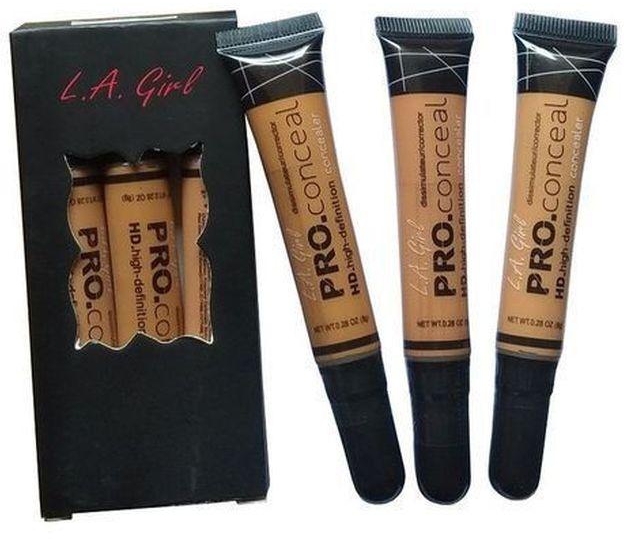 LA Girl Pro Concealer Set - Fawn, Toffee & Cool Tan(3In1)