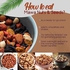 Mawa Raw Pecan Nuts 250g | Unsalted Pecan Nuts for Snacking/Cooking from Mawa Nuts & Seeds Variety | Whole and Natural | No Preservatives