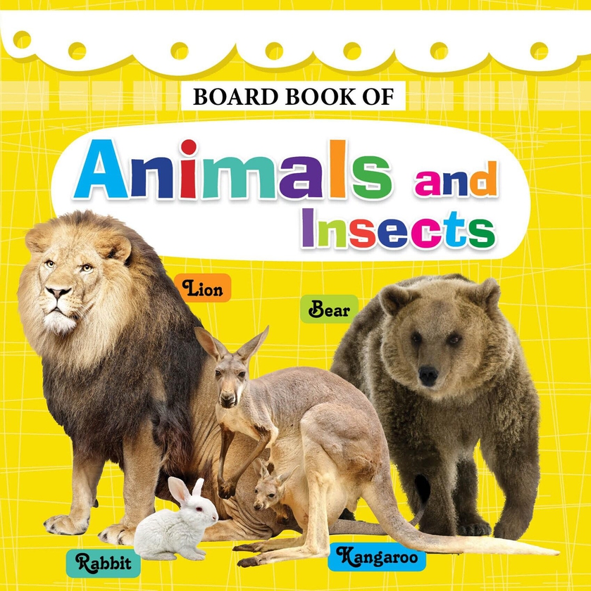 ANG Board book of - Animals &amp; Insects