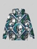Gothic Rose Flowers Skulls Cross Stitch 3D Print Fleece Lining Drawstring Hoodie For Men - 5xl