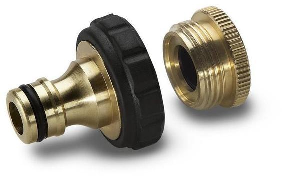 Brass tap adaptor G3/4 with G1/2 reducer