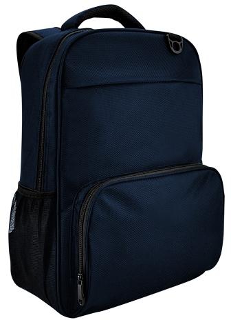 Laptop Backpack by Wunderbag (Navy Blue)