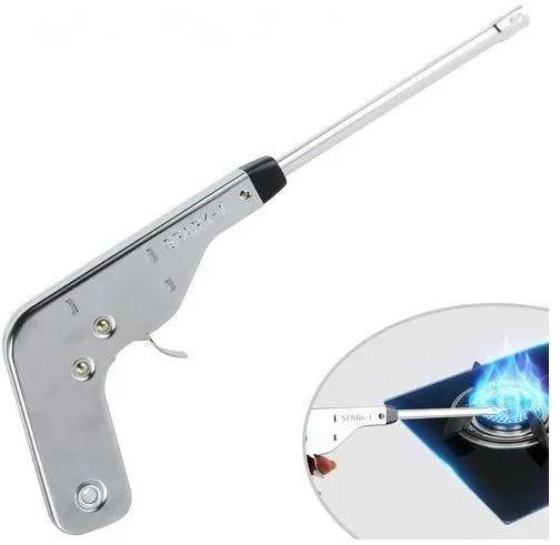 Electronic Gas Lighter Gun (Spark).Are you tired of constantly running out of matches? We’ve got the product for you. This is an electronic Professional quality self-ignition gas