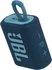 JBL Jbl Go 3 Portable Waterproof Speaker With Jbl Pro Sound, Powerful Audio, Punchy Bass, Ultra-Compact Size, Dustproof, Wireless Bluetooth Streaming, 5 Hours Of Playtime - Blue, Jblgo3Blu