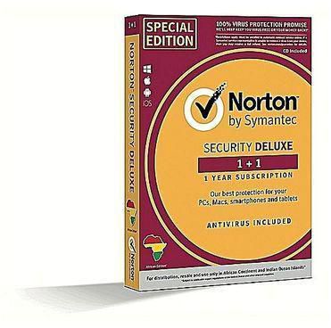 Norton NORTON INTERNET SECURITY DELUXE ANTIVIRUS KEY - 1+1 USER
