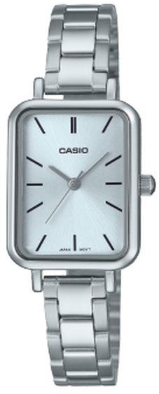 Casio Watch LTP-V009D-2EUDF for Women Analog Silver Metal