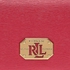 محفظة ثنائية الطي من لورين باي رالف لورين للنساء - احمر، 432611380003