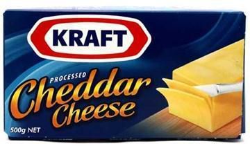 Kraft Cheddar Block Cheese - 500 g