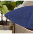 square Velvet Soft Decorative Cushion Solid Design Velvet Dark Blue 45 x 45centimeter
