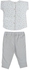Junior High Quality Cotton Blend And Comfy Baby Pajama Set " T-Shirt + Printed Pants "