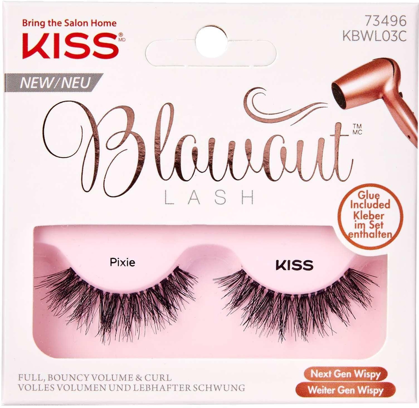 Kiss Pixie Blowout Eye Lashes Black