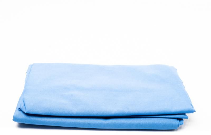 School Bedsheets 122*180 2Pcs Set -Blue Plain