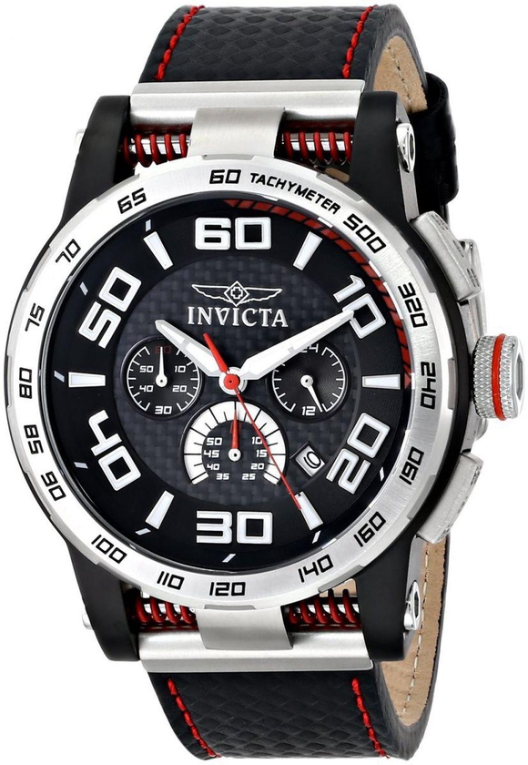 ساعة انفيكتا رجالي Invicta Men's 15903 S1 Rally Analog Display Japanese Quartz Black Watch